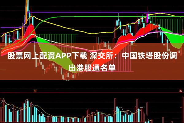 股票网上配资APP下载 深交所：中国铁塔股份调出港股通名单
