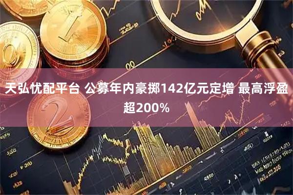 天弘忧配平台 公募年内豪掷142亿元定增 最高浮盈超200%