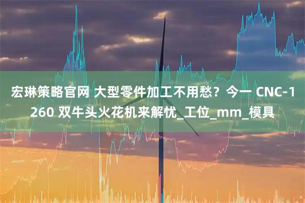 宏琳策略官网 大型零件加工不用愁？今一 CNC-1260 双牛头火花机来解忧_工位_mm_模具